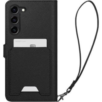 Spigen Калъф Spigen Wallet S Plus за Samsung Galaxy S23 Plus - Черен (8809896740784)
