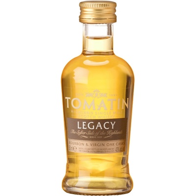 Tomatin Legacy Mini 43% 0,05 l (čistá fľaša)