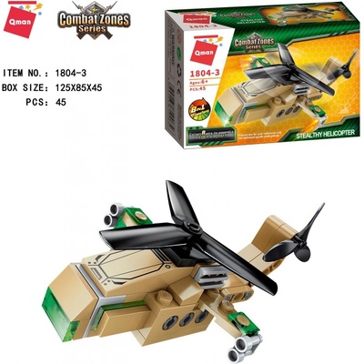 Qman Raider Aircraft 1804-3 Vrtulník Stealthy