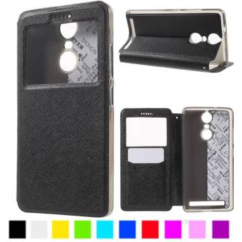 Image 1 of Lenovo K5 Note A7020 Window Кожен Калъф и Протектор
