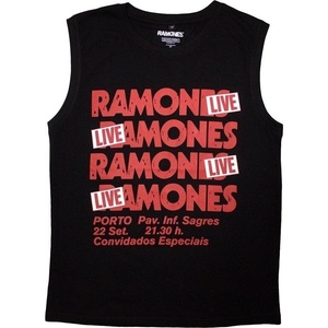 Ramones Concert Black L Риза (RATANK76MB03)