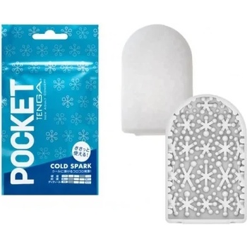 Image 1 of Джобен мастурбатор, ледени снежинки - Pocket Tenga Cold Spark (TENGA00264)