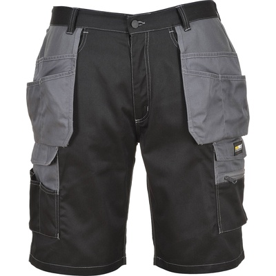 Portwest КОБУР portwest granite ks18 / Шорти - черно/сив s (ks18bzrs)