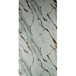 Porfloor PVC стенен панел гланц Imperial Gold ефект камък 122x280cm (PW9904)