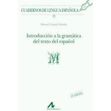 Introducción a la gramática del texto del español