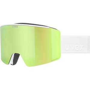 uvex Ски маска Uvex Ignite Mirror S3 Ski goggles - White Matt / Mirror Green - размер One Size (417-6083-0111)