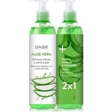 Babé tělo Aloe Vera gel 100% 2 x 300 ml dárková sada