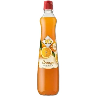 YO ovocný sirup pomaranč bez cukru 0,7 l