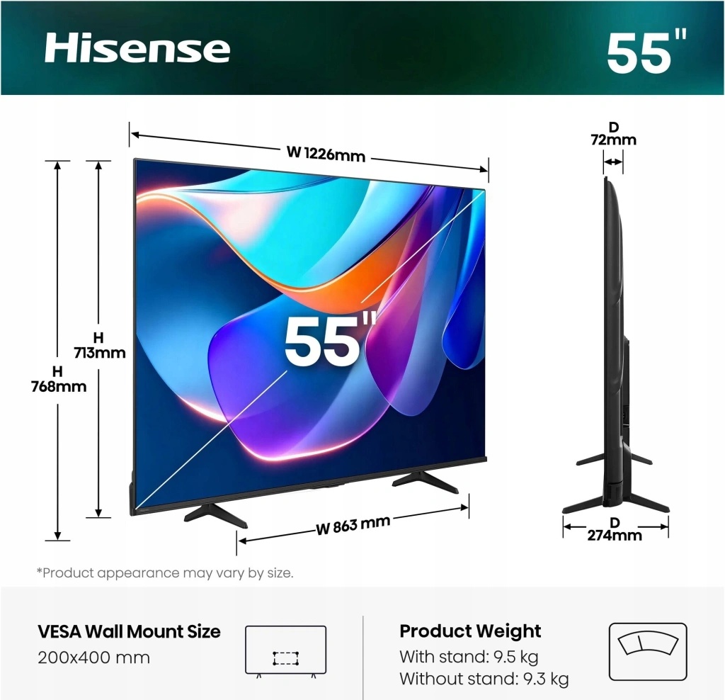 Hisense 55A6S