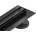 Mexen Flat 360° Slim въртящ се линеен сифон 180 см, черен - 1741180 (1741180)