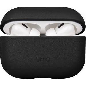 UNIQ Кейс Uniq Terra за AirPods Pro 2nd gen. , черен, естествена кожа (Uni000873-0)