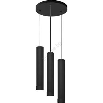 BOWI Пендел KARADON 3xGU10/30W/230V черен (BW0378)