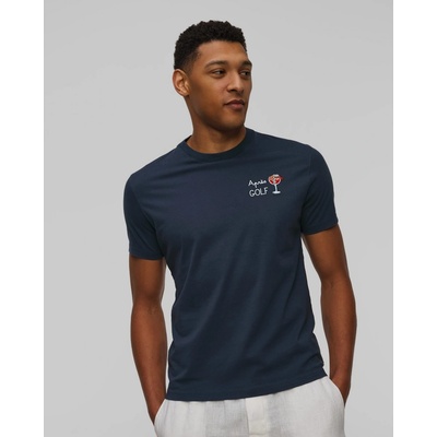 Mc2 Saint Barth Tmavě pánské tričko Portofino modré