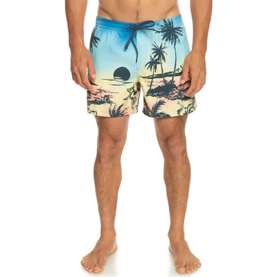 Quiksilver Бански гащета Quiksilver Everyday Paradise Volley 15´´ swimming shorts - Blue (Snapdragon)