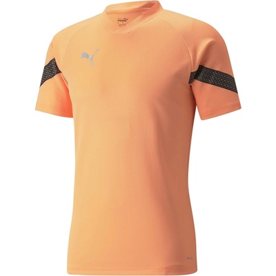 Puma pánske športové tričko teamFINAL Training Jersey oranžová čierna