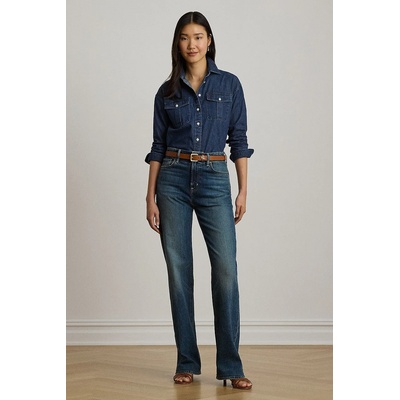 Ralph Lauren риза дамска от деним (200B24167)