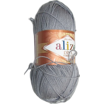 Alize Diva stretch - 253 Šedá
