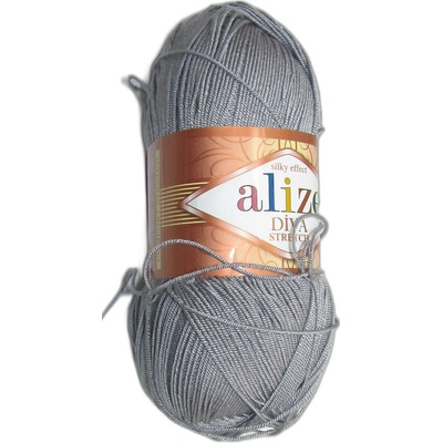 Alize Diva stretch - 253 Šedá