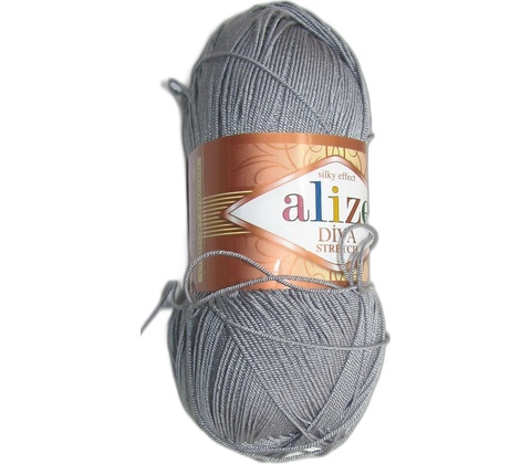 Alize Diva stretch - 253 Šedá