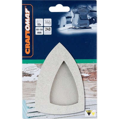 Craftomat Brusná mřížka, 150 × 100 mm, zrnitost: 240, 10 ks 260925B720