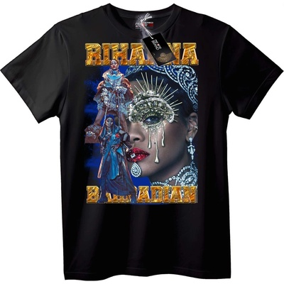 NOONEBRAND Тениска Rihanna Baddie - XL, Black