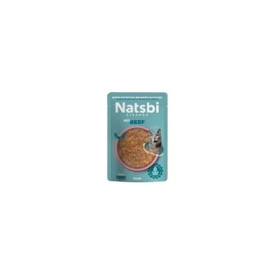 NATSBI CAT Steamed BEEF 16 x 80 g