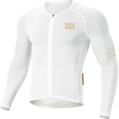 Rockbros YDCX008 Diamond s dlouhým rukávem bílý