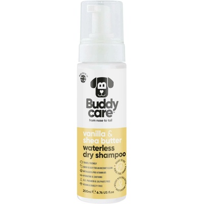 Buddycare Suchý šampon pro psy Vanilla & Shea Butter 200 ml