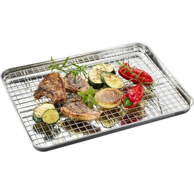 GEFU 40, 5 х 30, 5 см тава за печене с решетка gefu от серия variado