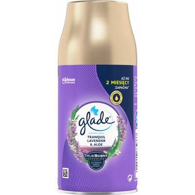 Glade Automatický osviežovač vzduchu Calm Lavender & Jasmine náhradná náplň 269 ml, levanduľa