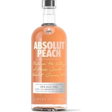 Absolut Peach 38% 1 l (holá láhev)