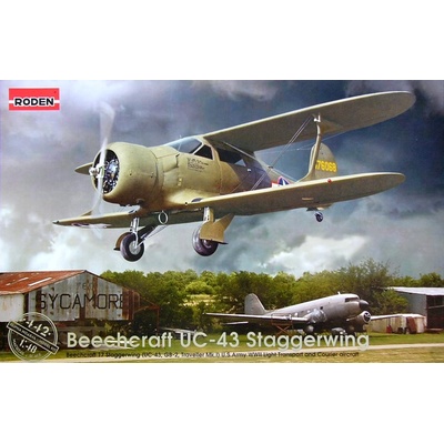 Roden Beechcraft UC-43 Staggerwing 1:48
