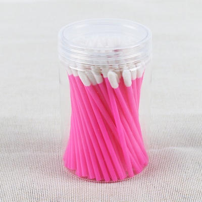 Diva Lashes růžové velurové aplikátory 100 ks