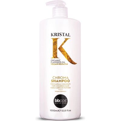 BBcos šampón na farbené vlasy kristal chroma shampoo 1000 ml