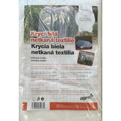 Agro Netkaná textília biela 17 g, 3,2 x 5 m