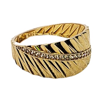 VipGold Златен дамски пръстен 1.70 гр (pr046)