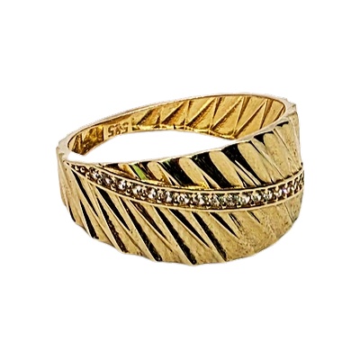 VipGold Златен дамски пръстен 1.70 гр (pr046)