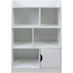 Ginger Home Детска секция за книжки и играчки на 4 нива Ginger Home - Бяла (TF5473)
