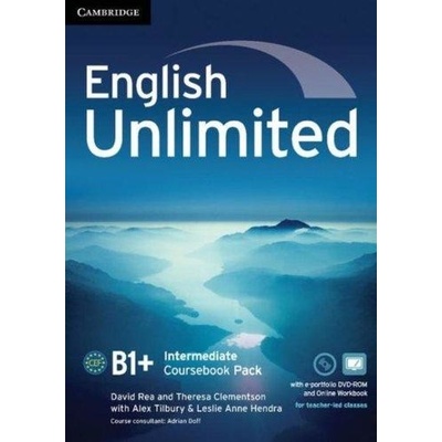 English Unlimited Intermediate Coursebook with e-Portfolio and Online Workbook Alex Tilbury, Theresa Clementson, Leslie Anne Hendra, David Rea, Maggie Baigent, Nick Robinson
