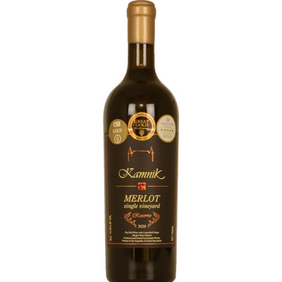 Château Kamnik Merlot "Single Vineyard Reserve" 2020 14,5% 0,75 l (holá láhev)