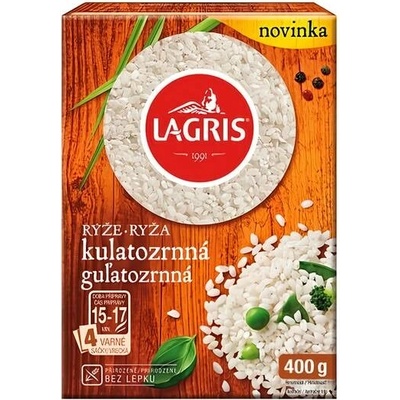 Lagris rýže kulatozrnná varné sáčky 400 g