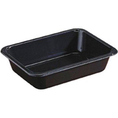 DUNI Tácka malé cpet čierna 1-dielna 171 × 127x35 mm