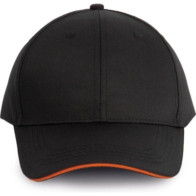 Kariban WKP145 6 panelová COT20145W81399-black/orang Černá/oranžová