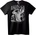 NOONEBRAND Тениска Легендите Никога Не Умират - XS, Black