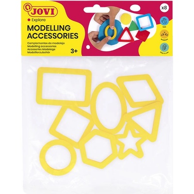 JOVI - Vykrajovátka s geometrickým tvarom 8 ks