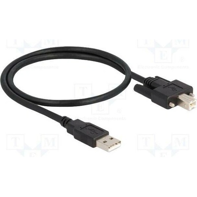 Delock 87197 USB 2.0 USB A vidlice USB B vidlice 0,5m černý