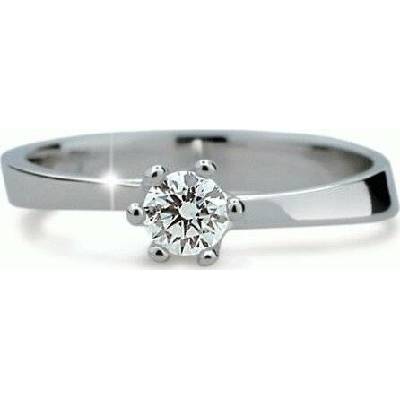 Cutie Jewellery silver Stříbrný prsten CUTIE S1960 Bílá