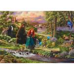 Schmidt Spiele - Puzzle Thomas Kinkade: Disney: Merida - 1 000 piese
