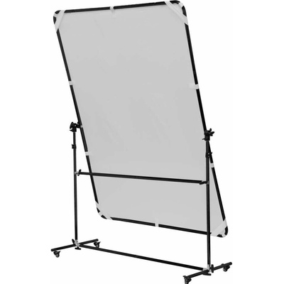 Fomei pojízdný odrazný panel 150 x 200 cm bílá / černá / stříbrná / difuzní