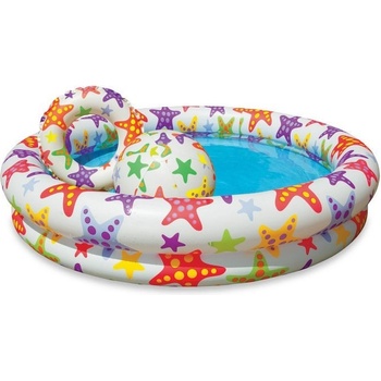 Intex 59460 Hviezdica set (bazén+kruh+míč)